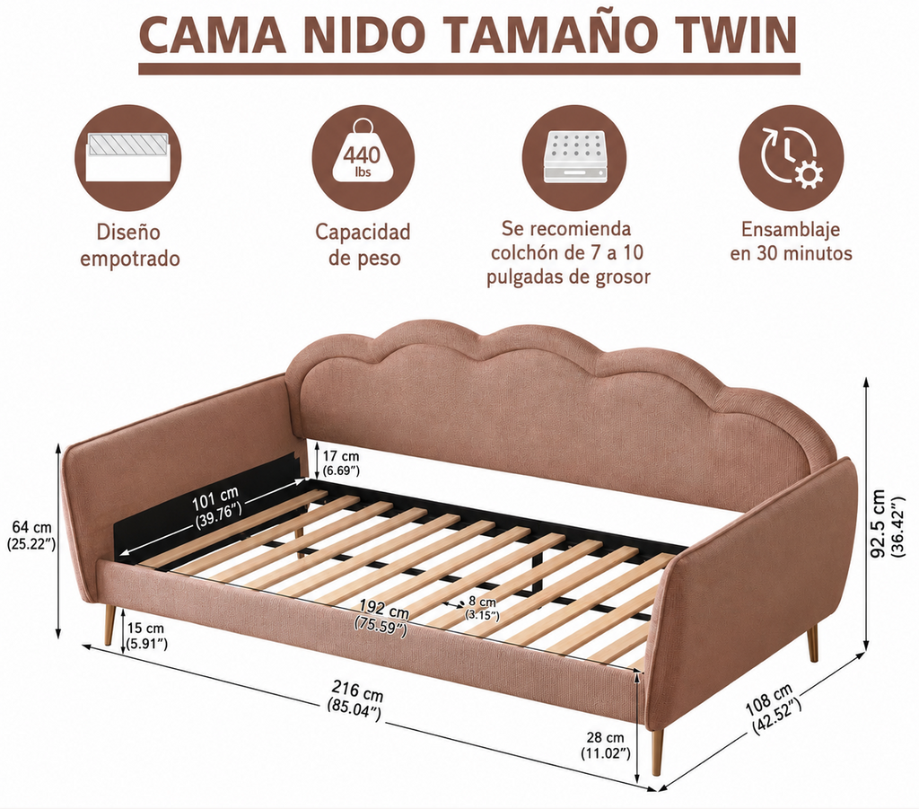 Sofá Cama Nube