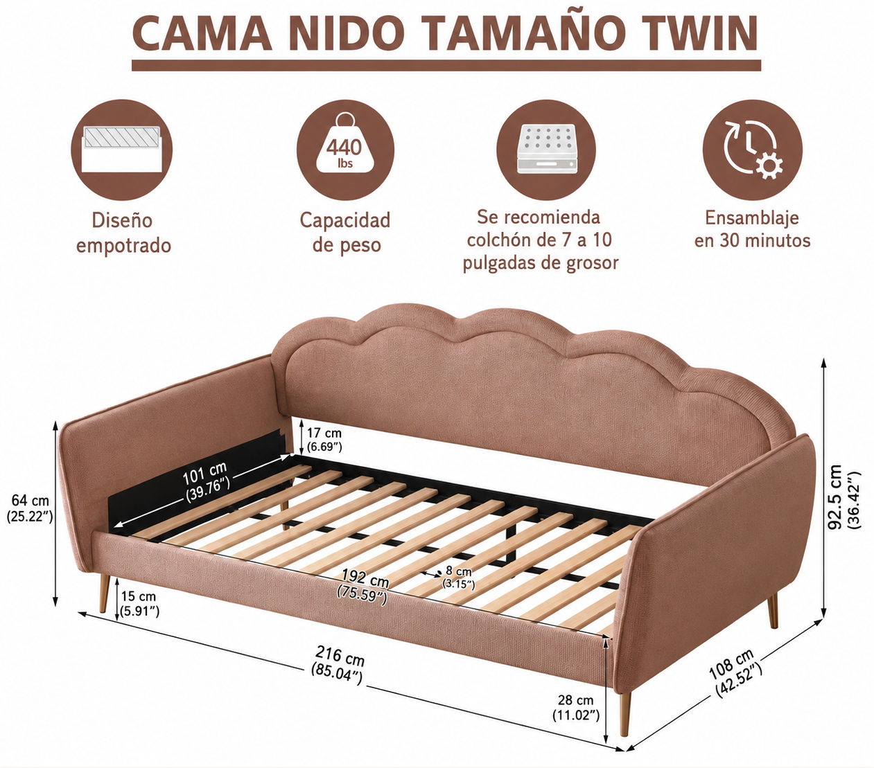 Sofá Cama Nube