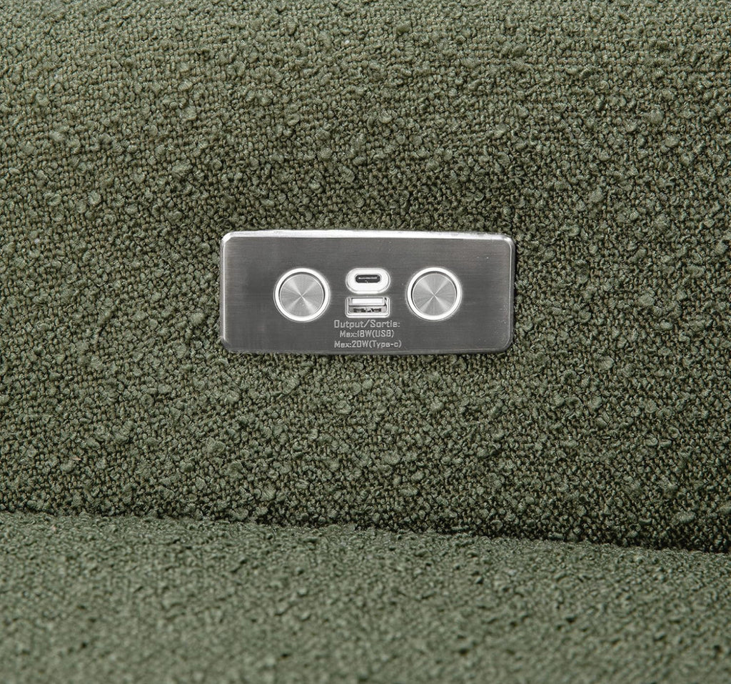 Sillón Mecedora Garry Con Ottoman