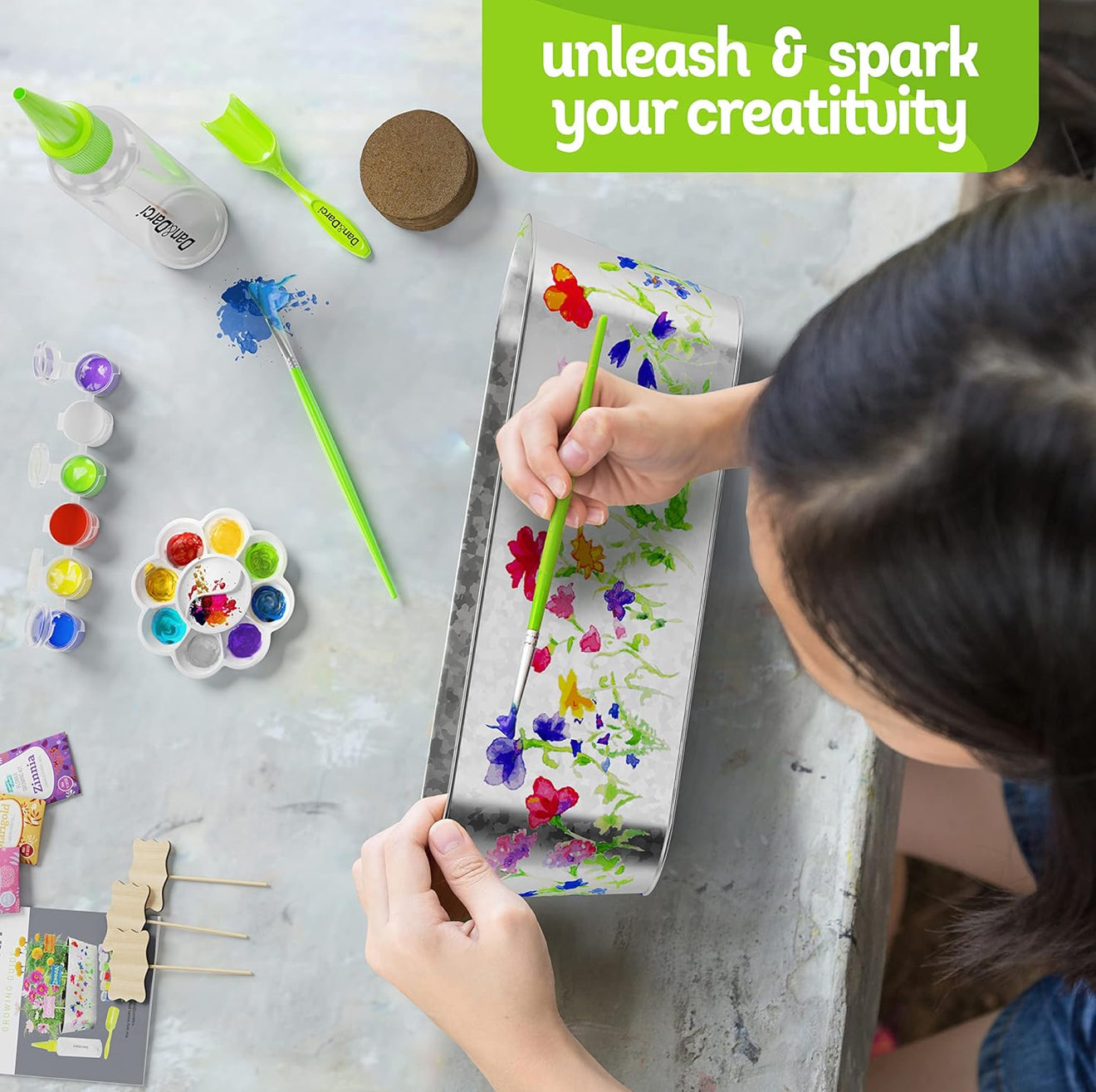 Set Para Cultivo De Flores