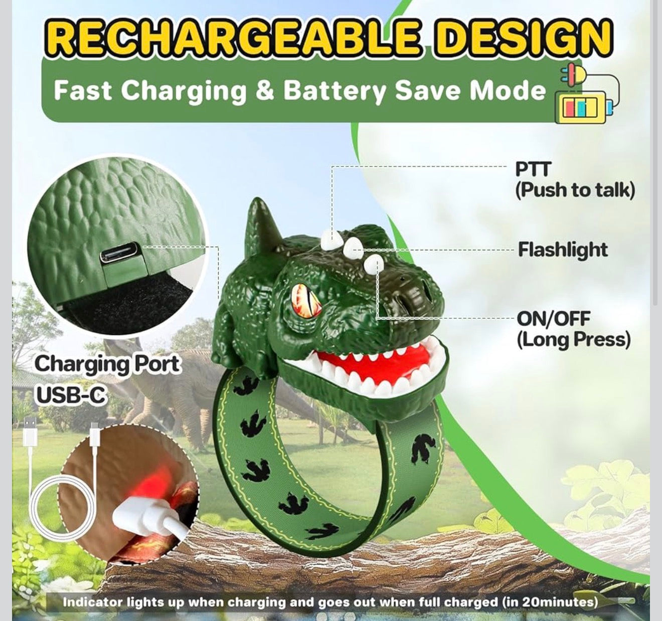 Walkie Talkies Dinosaur