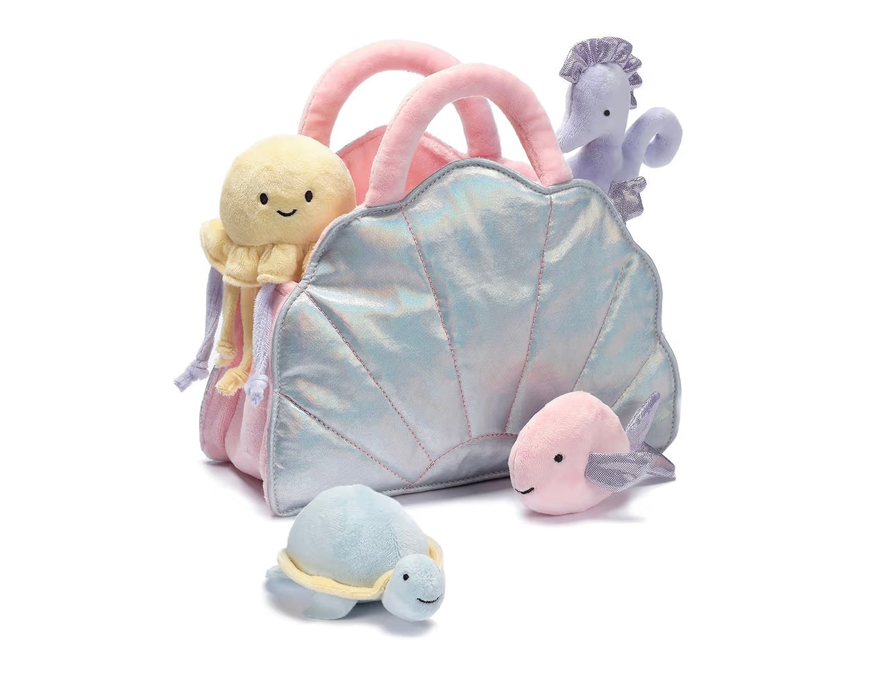 Bolsa Oceanita Concha con Animalitos