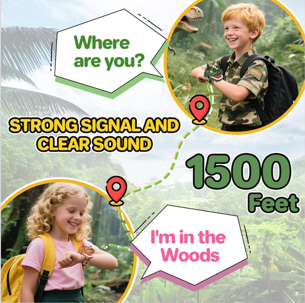 Walkie Talkies Dinosaur