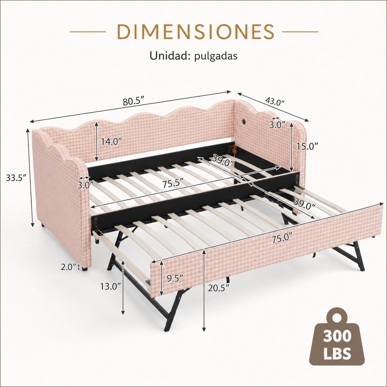 Sofa Cama Serena Individual