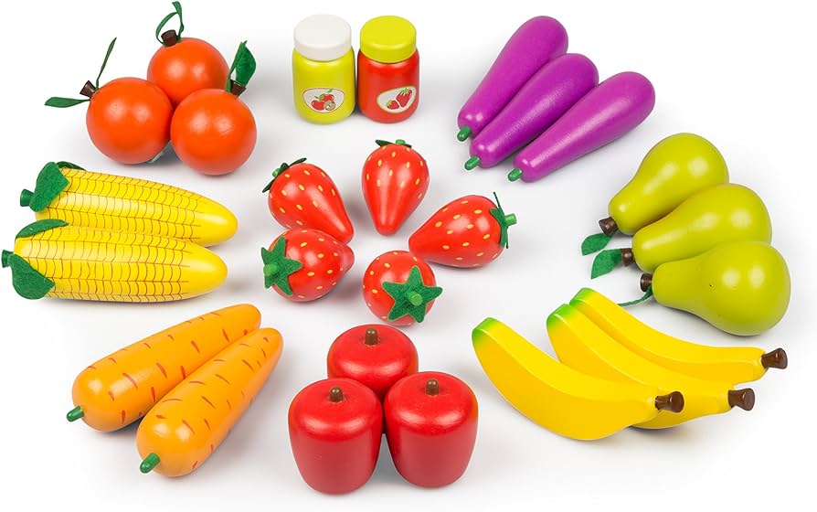 Mini Mercadito De Frutas Y Verduras