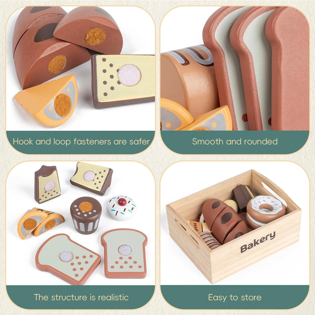 Set de Panadería de Madera Little Bakery