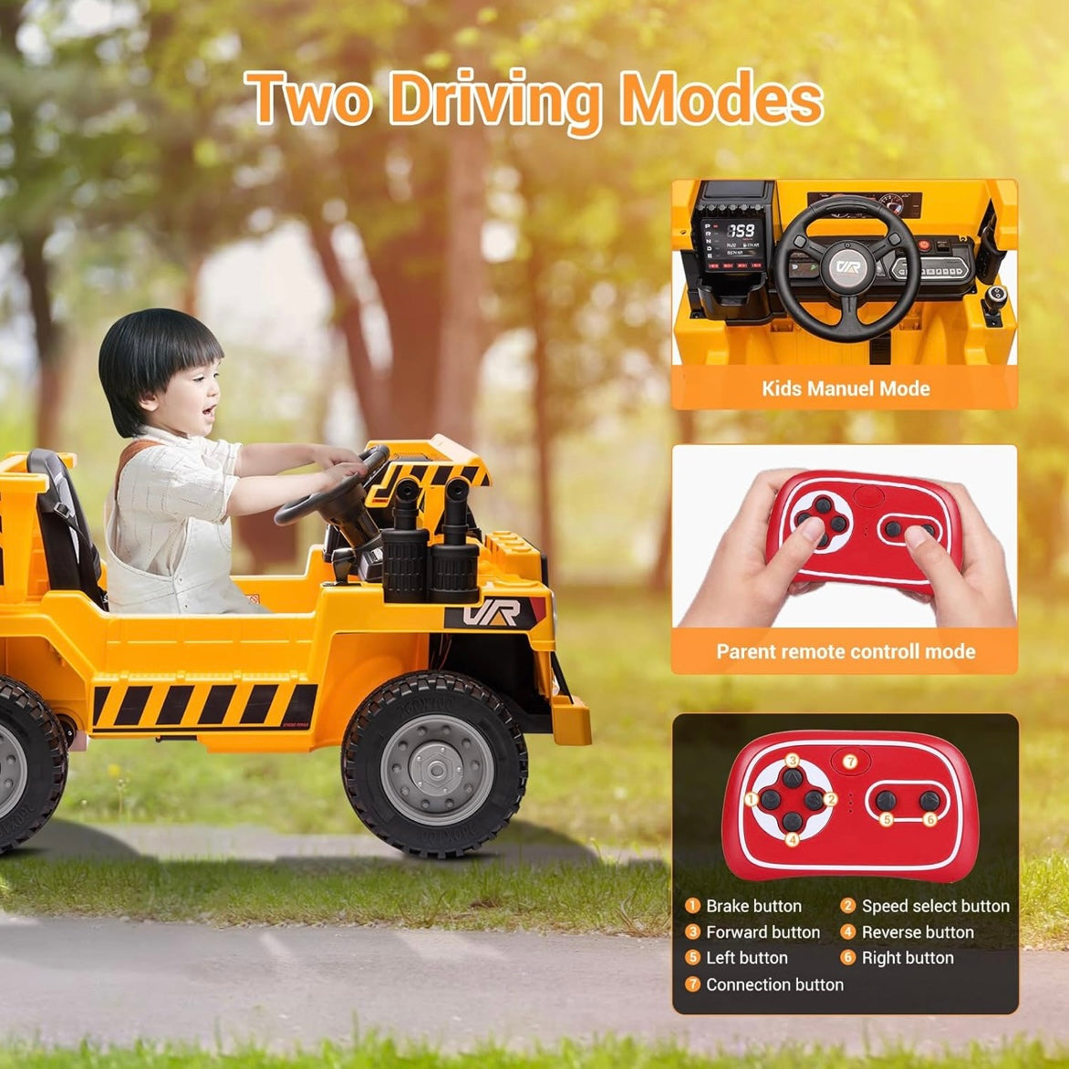 Camión Volquete Constructor Pro Kids