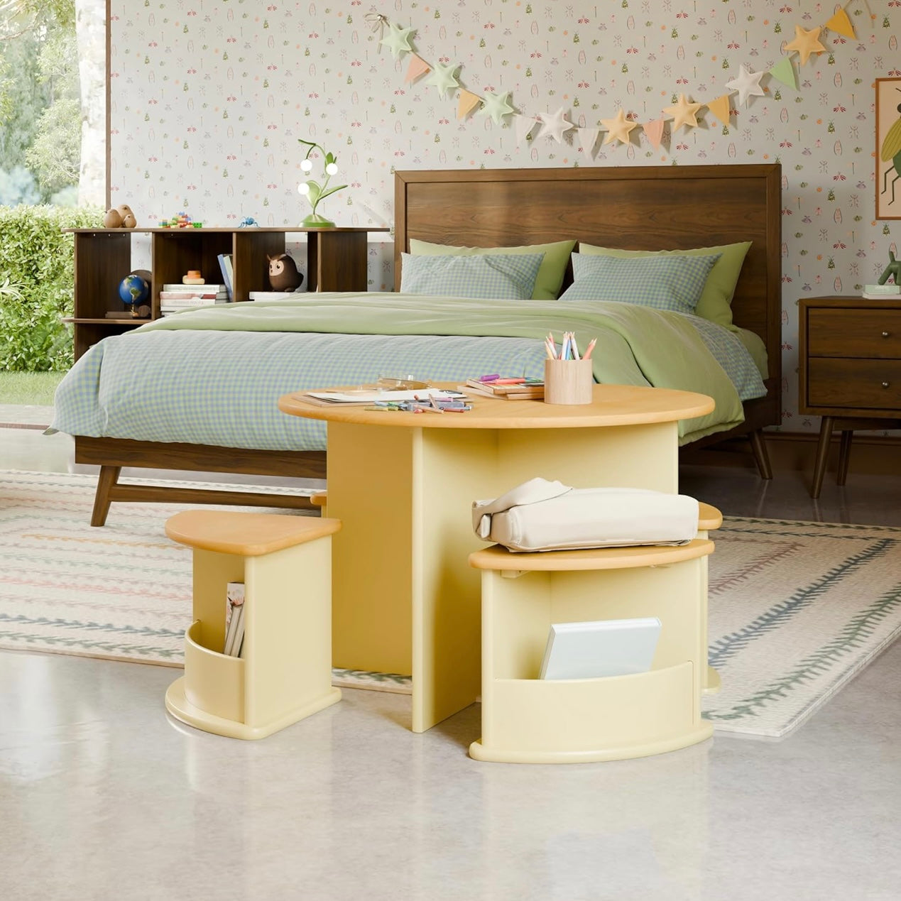 Mesa Y Sillas Nesting