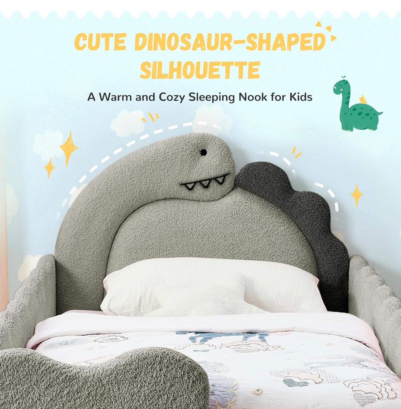 Cama Dinosaur Individual