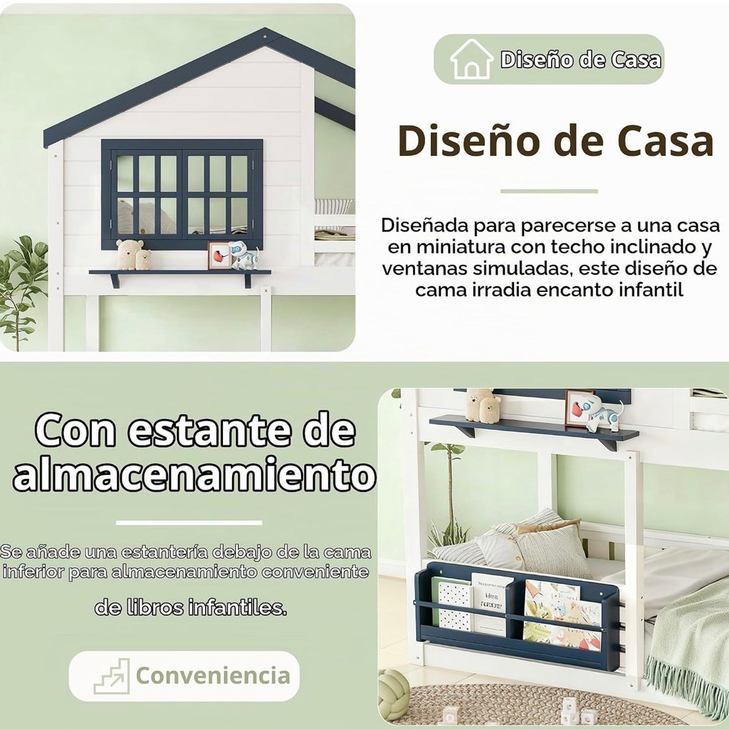 Cama Casa Blueberry