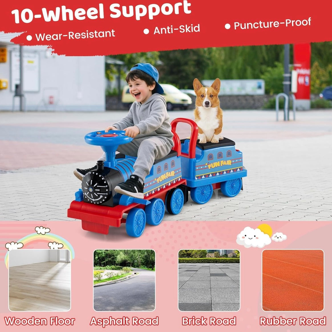 Mi Primer Tren Eléctrico Interactivo