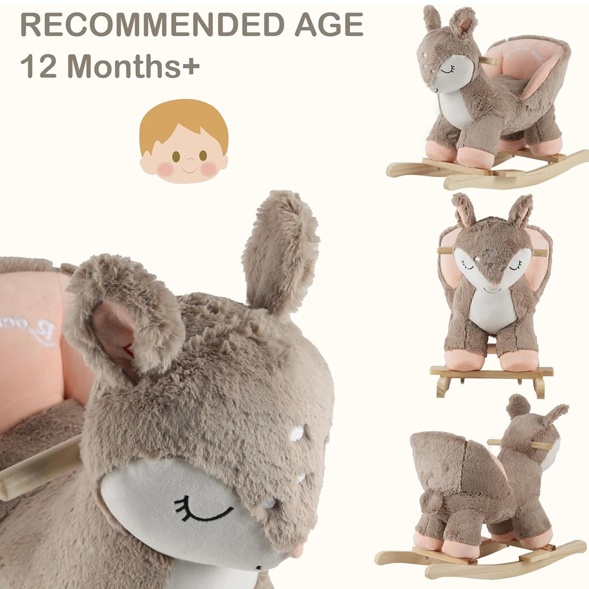 Ciervo Mecedor Canta Sueños