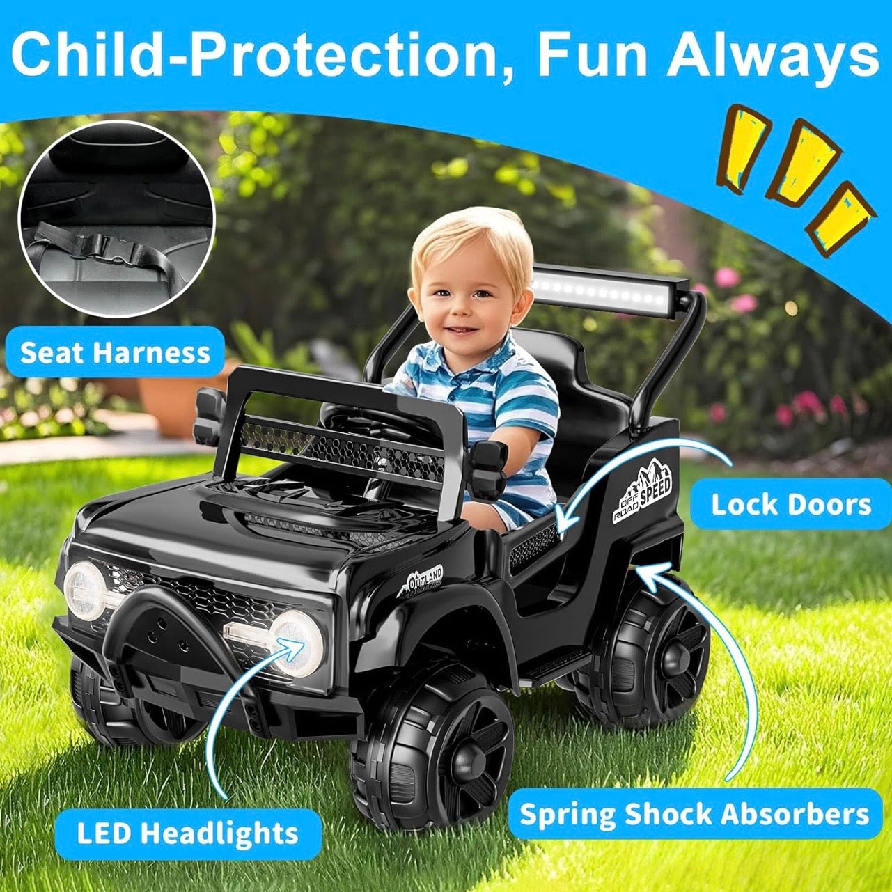 Carrito Jeep Sheep Drive