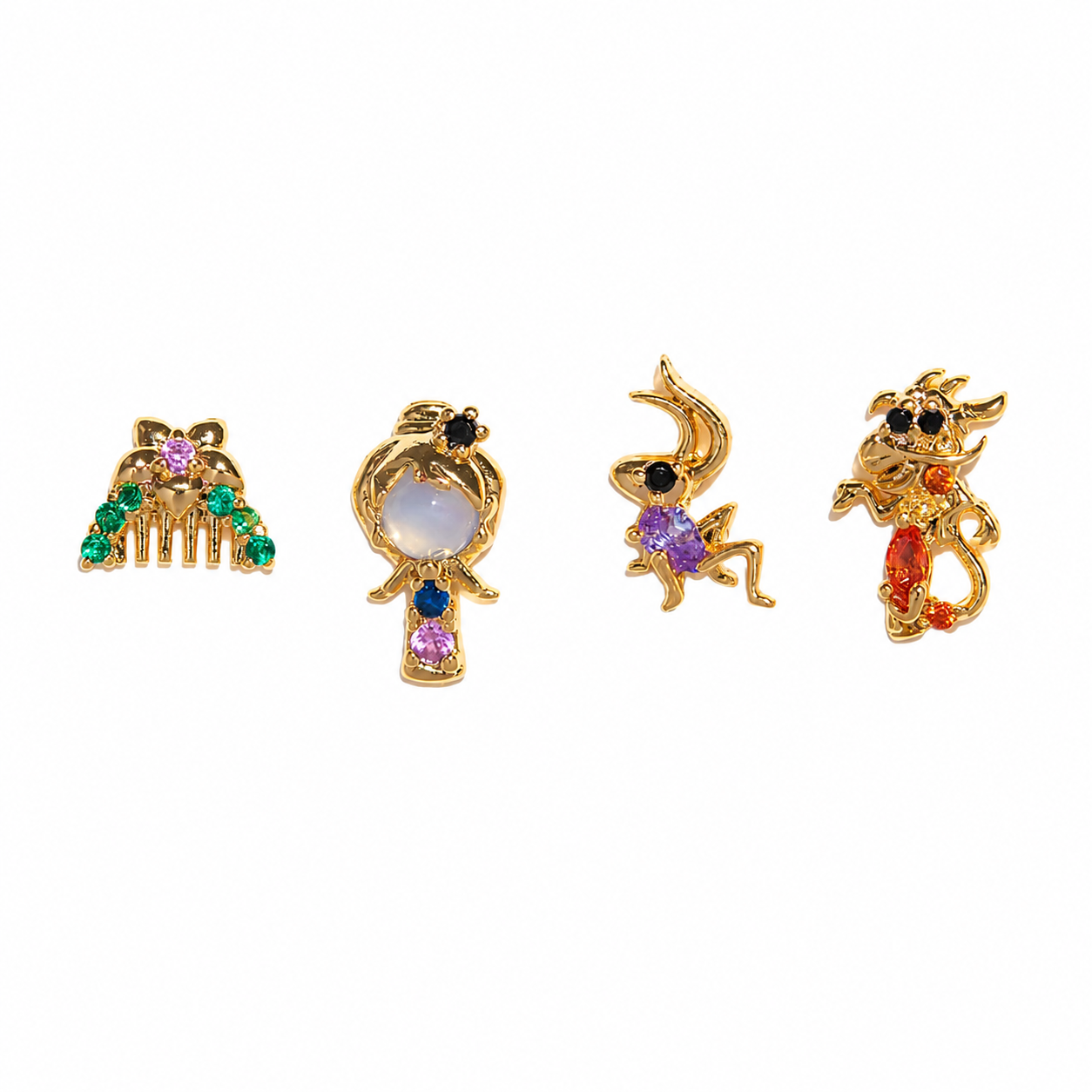 Set De Aretes Fantasy