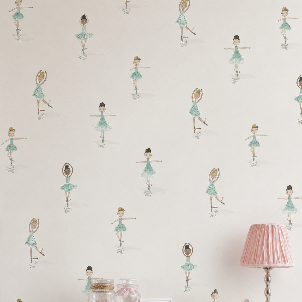 Papel Tapiz Twirl Girls