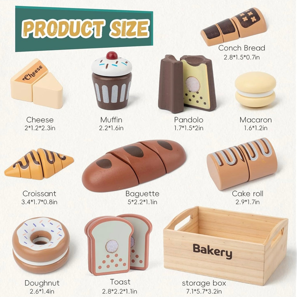Set de Panadería de Madera Little Bakery
