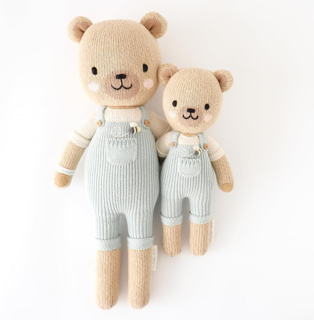 Osa y Oso Muñecos Tejidos