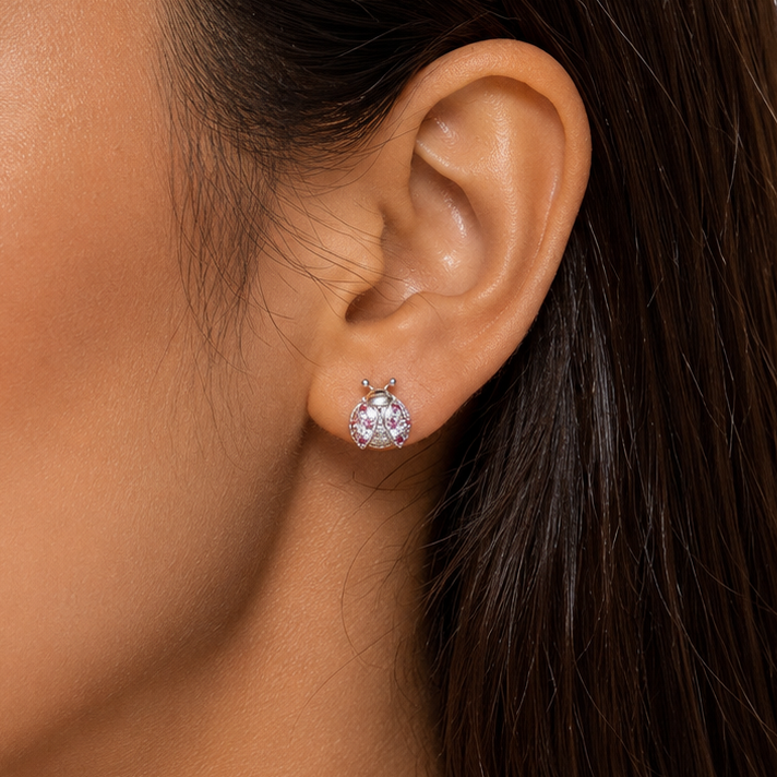 Aretes Ladybug
