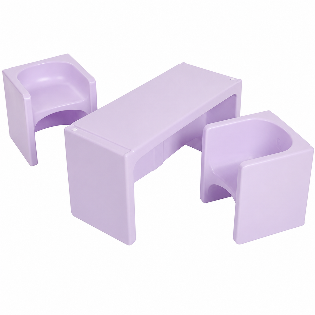 Mesa Cubo Play con Sillas
