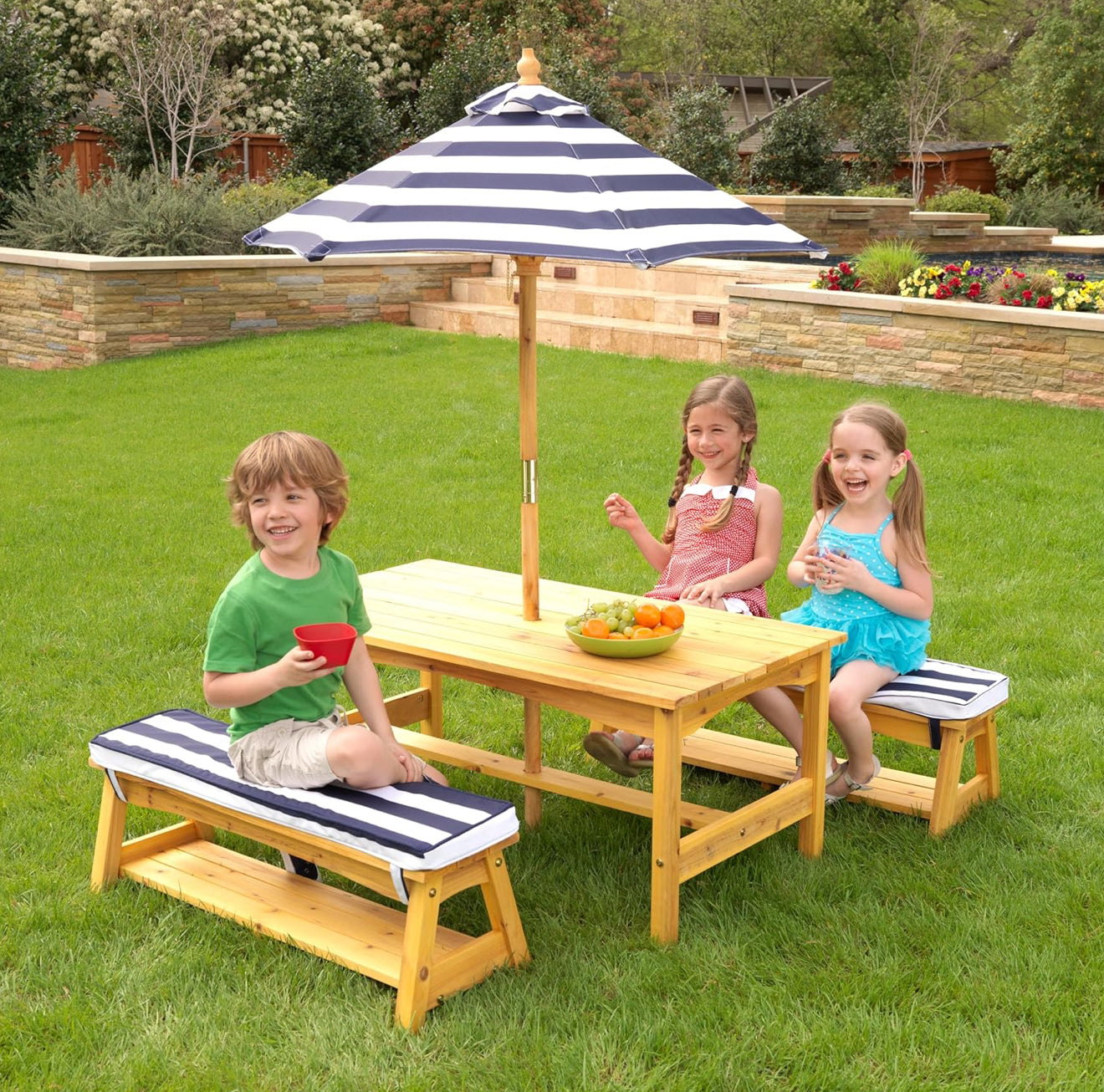 Mesa y Bancos Bambini