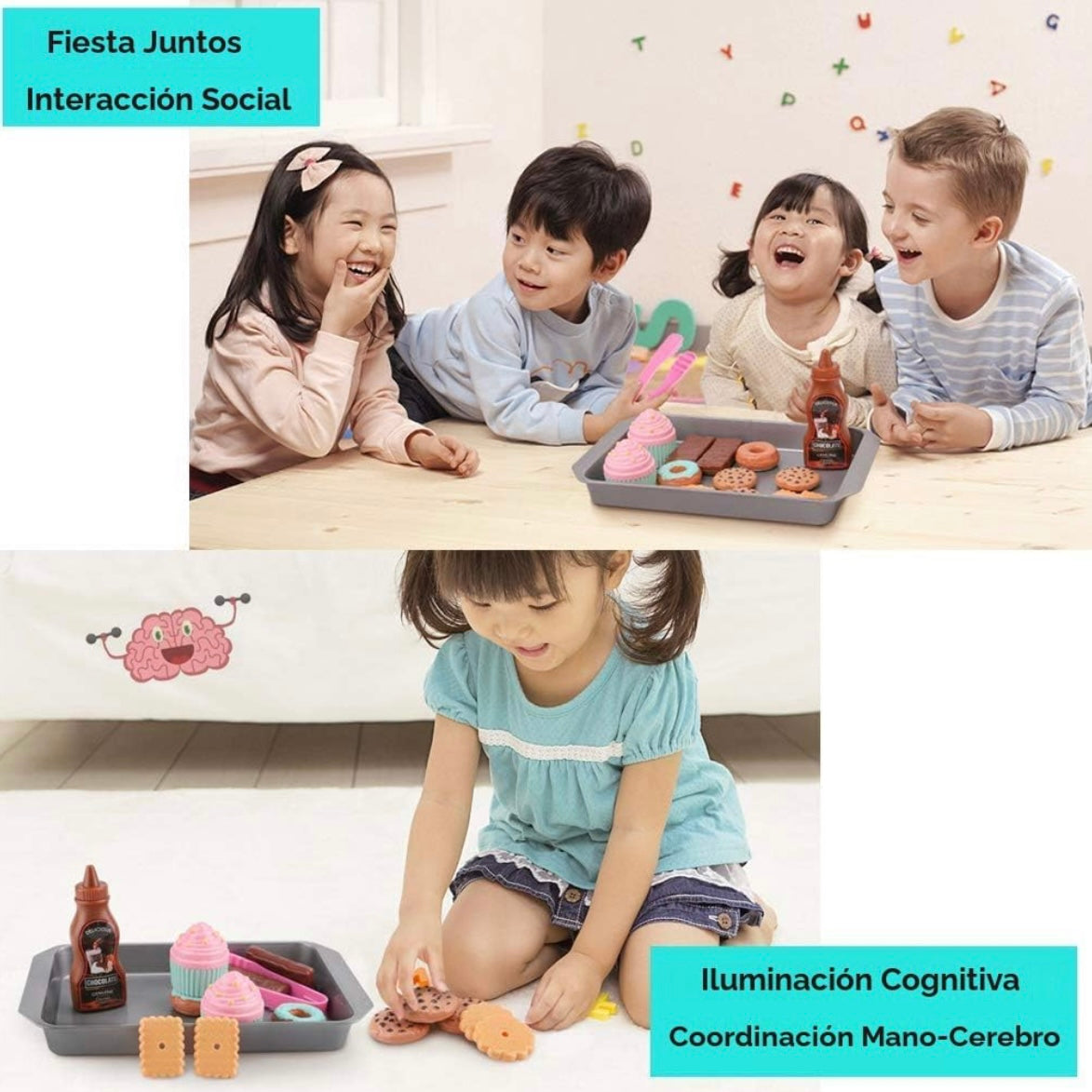Set De Pastelería Infantil Dulce Imaginación