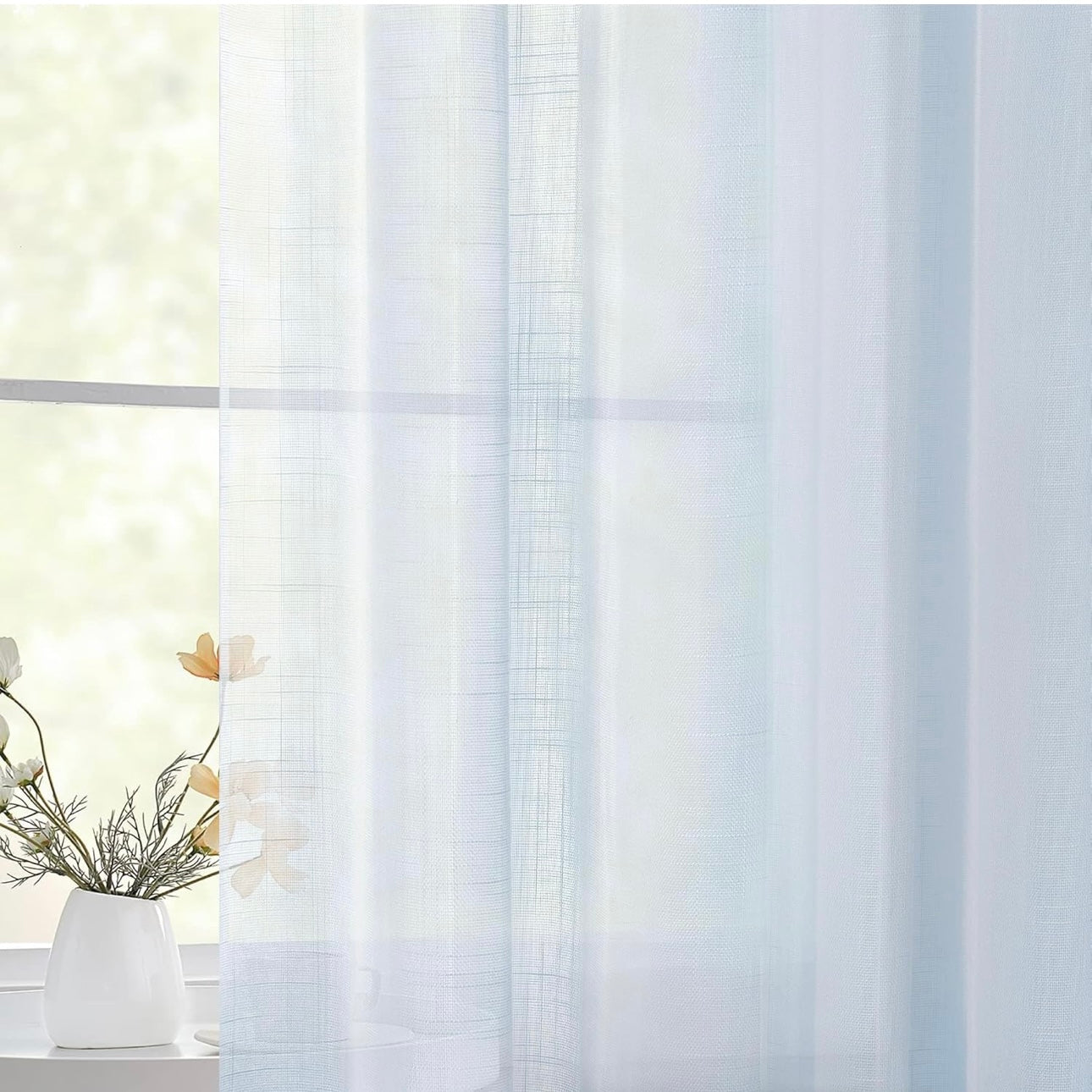 Set De Cortinas Baby Blue