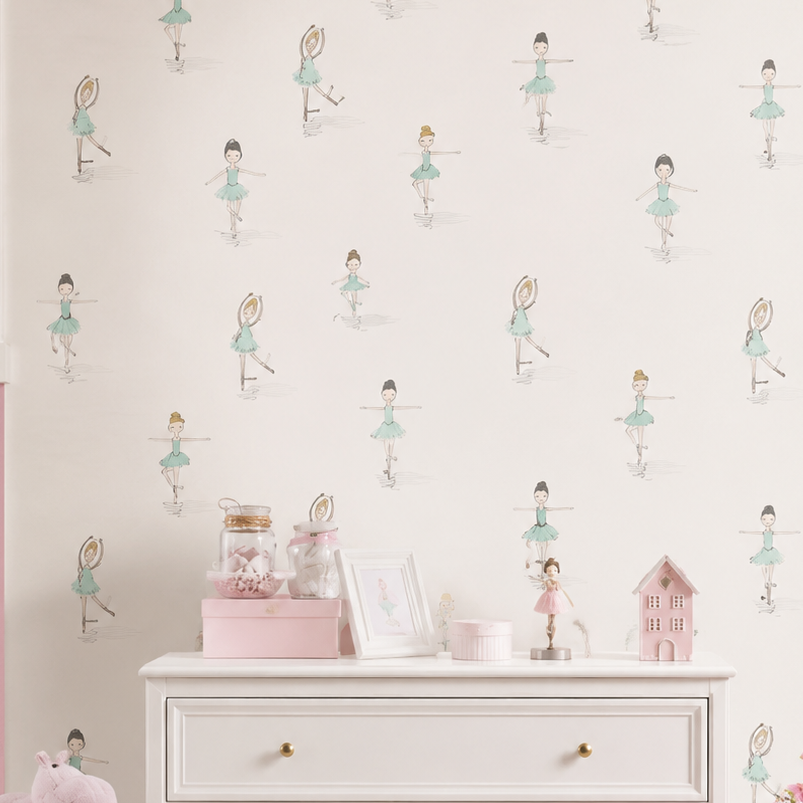 Papel Tapiz Twirl Girls