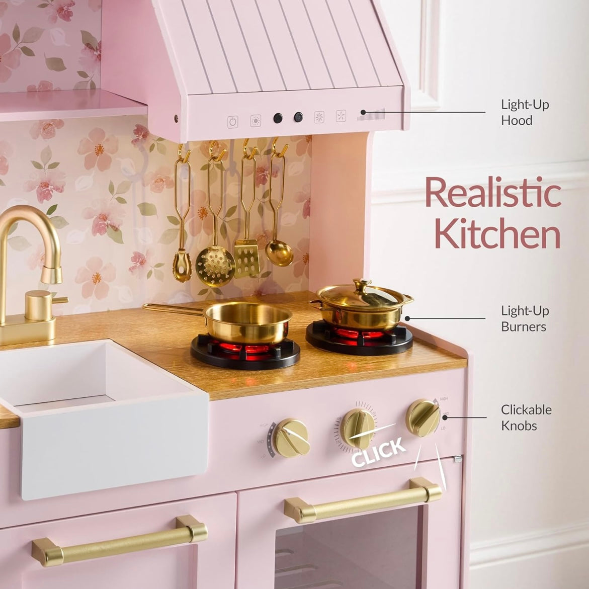 Cocina Infantil Grand Café Con Isla Funcional