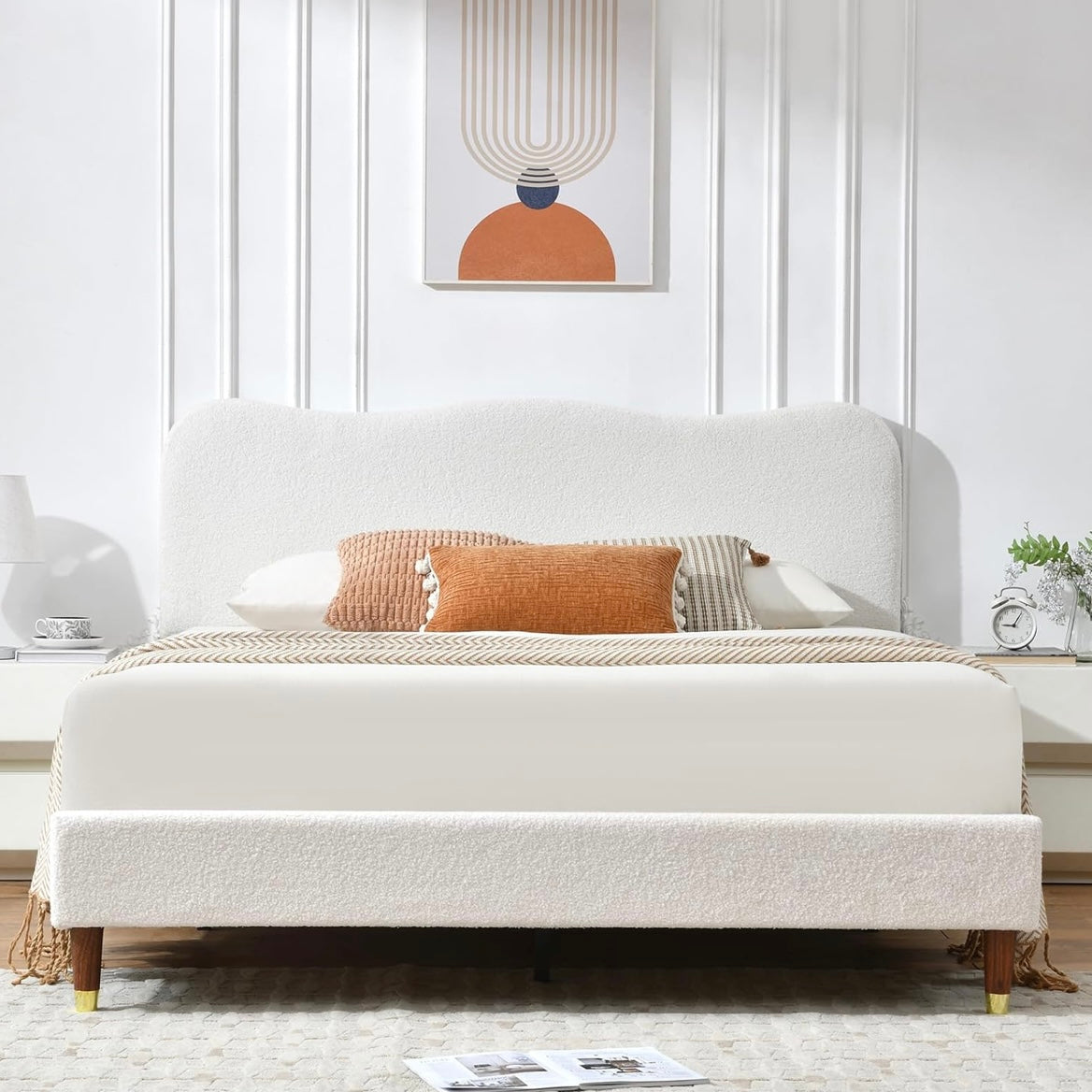 Cama Bouclé Curve