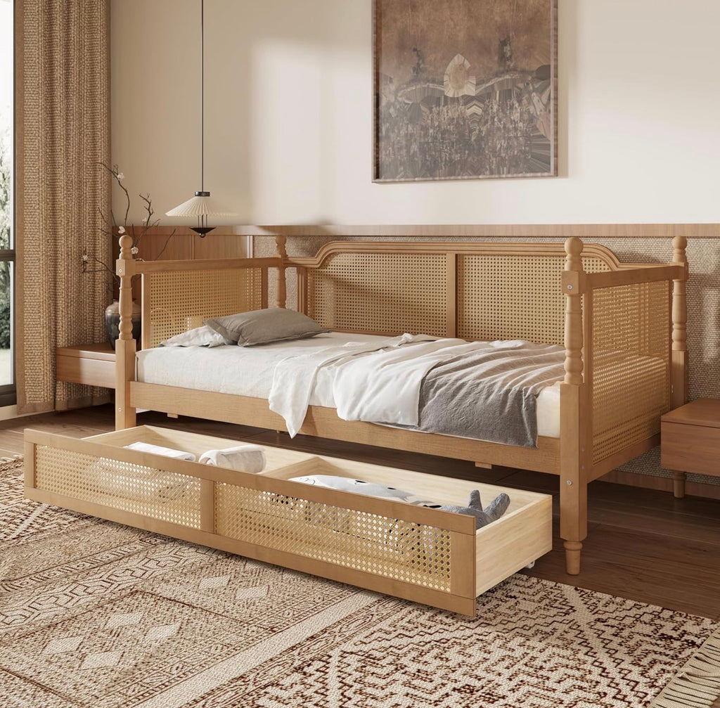 Cama Rattan Provence