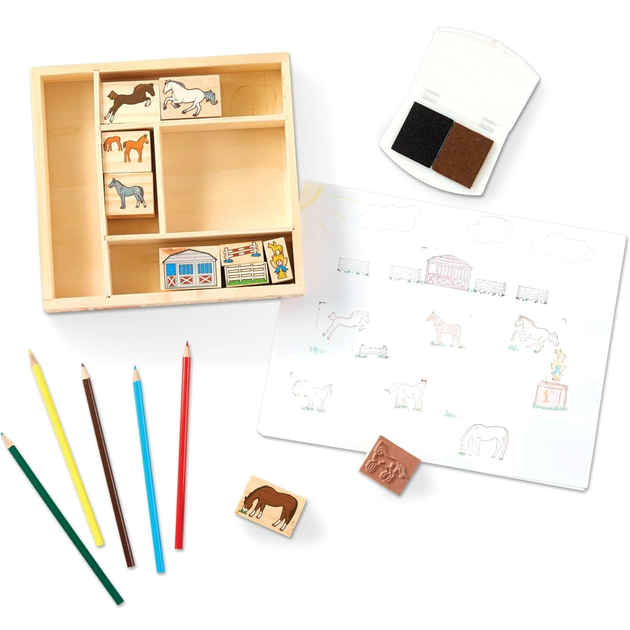Set De Sellitos & Colores