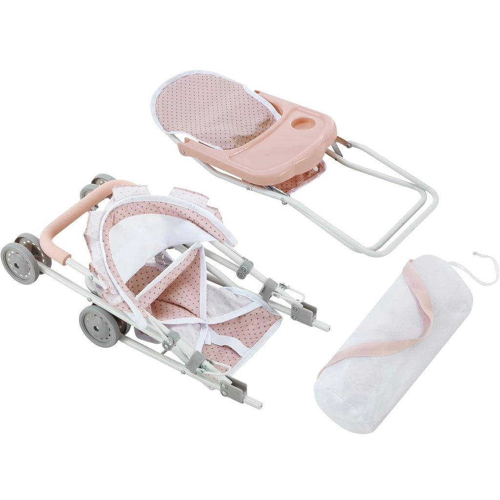 Set De Juego Marietta Carriola Cuna y Silla
