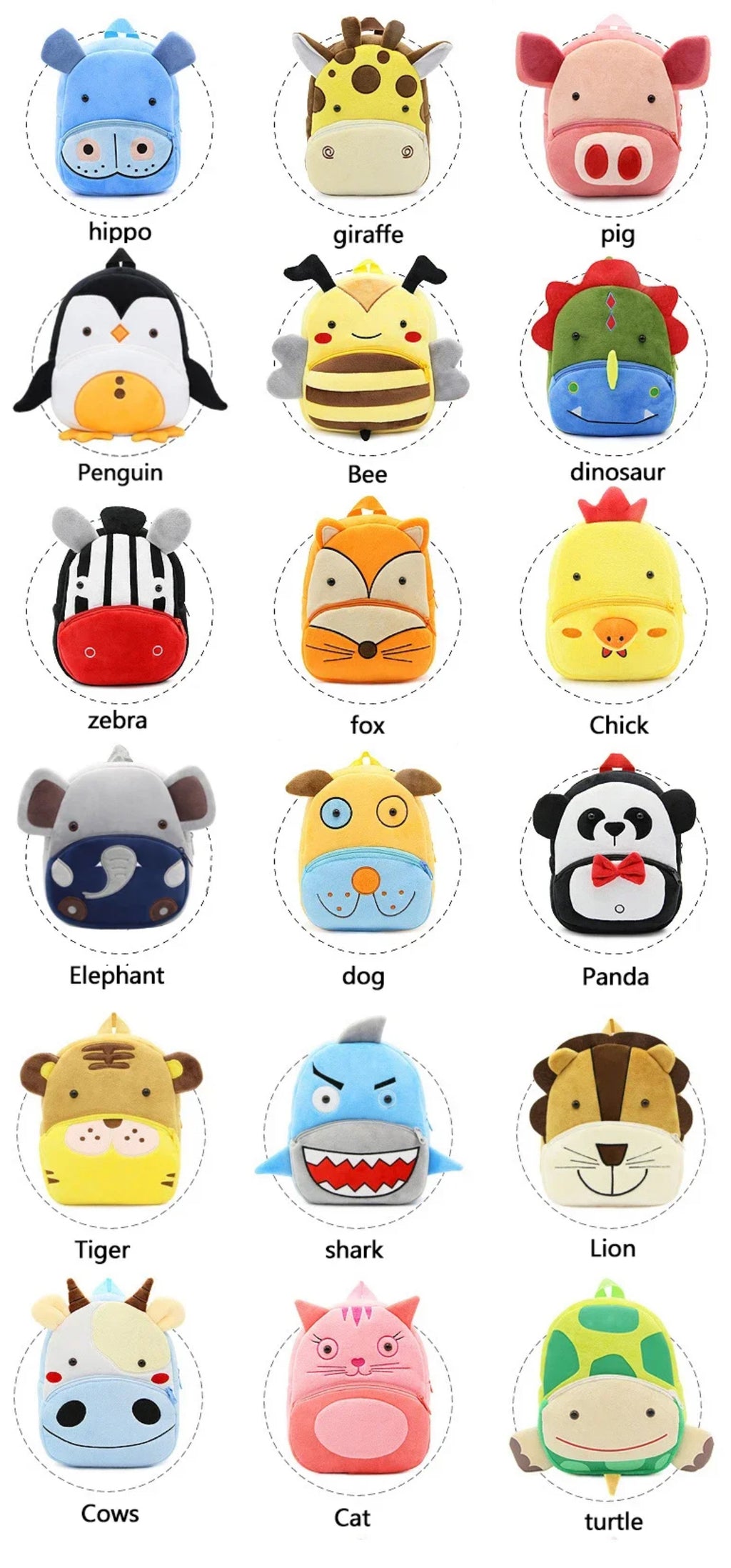 Mochilas Animal Friends