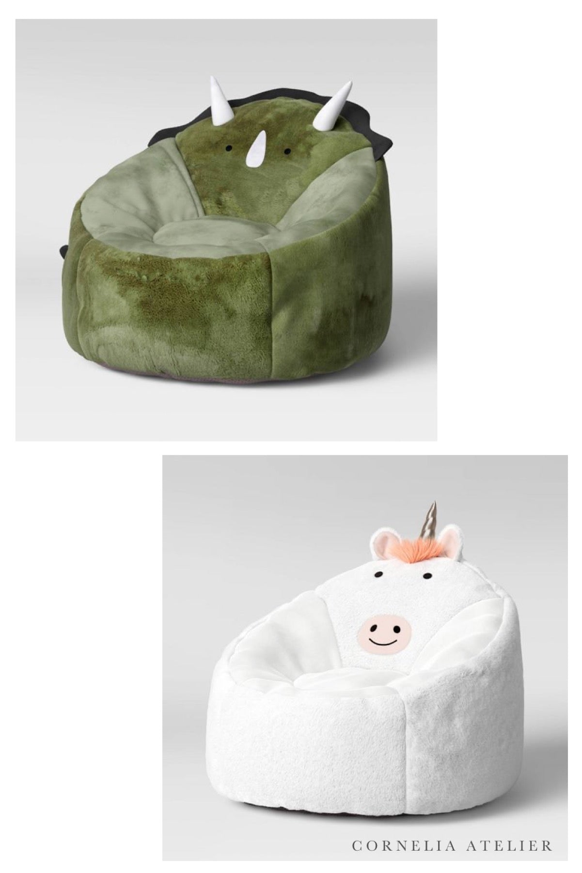 Sillón Dinosaurio Unicornio Leon