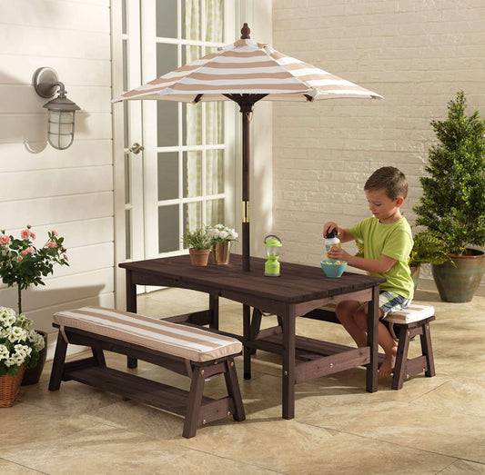 Mesa y Bancos Bambini